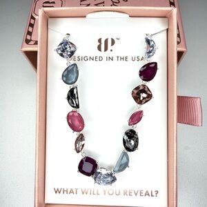 Bomb Party Holiday Jewel Candy Bracelet - She's A Keeper - Moonlit Merlot